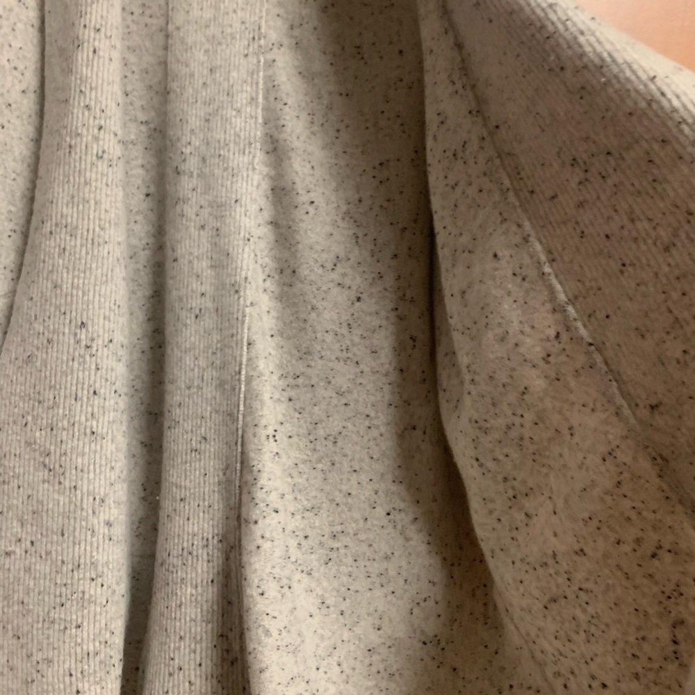 Nordstrom Signature Speckled Gray 100% Cashmere Women's Cardigan Cocoon Sweeter - Picture 6 of 16